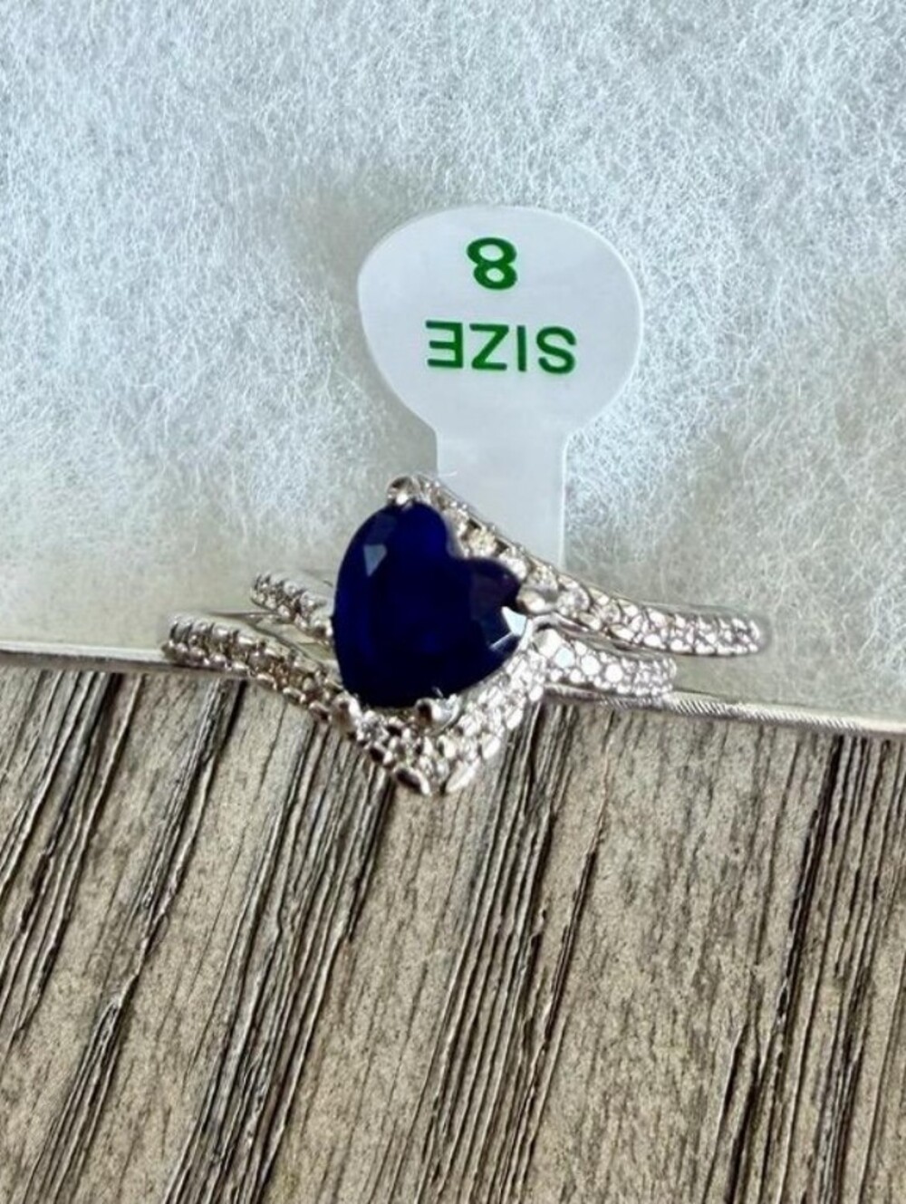 UNICORN ALERT! NWT Bomb Party RBP 2182 Mermaid Treasures Blue 2 Piece Ring Sz 8
